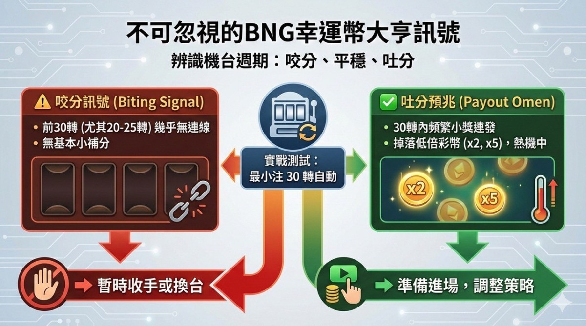 原來BNG幸運幣大亨要這樣買才會賺？掌握老虎機訊號勝率大幅提升！